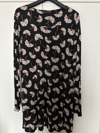Damen Kleid Gudrun Sjödén Blumenmuster XL Modal 100%