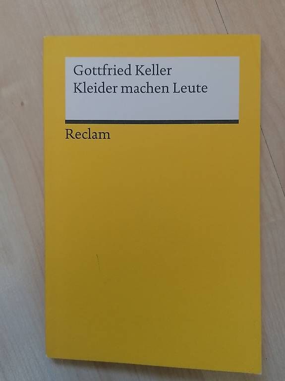 Libri: Kleider machen Leute - G. Keller (Versandkosten inbegriffen) – Nuovo e nell'imballaggio originale da Goldach venduto da jes_7xvj 1