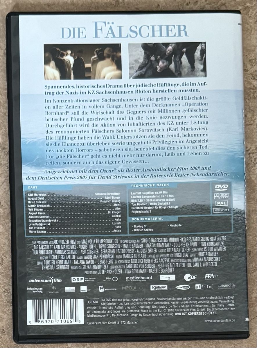 Tutti i DVDs: DIE FÄLSCHER  – Nuovo (secondo la descrizione) da Dietikon venduto da AndreaSch01 1