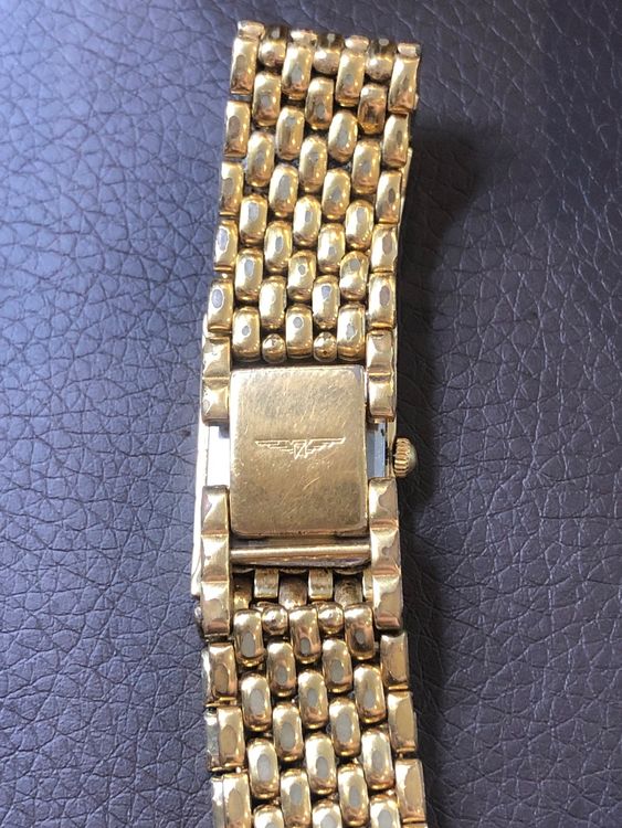 Montre Mécanique Lausann Plaqué Or - Diamètre 27 Mm - Fonctionne - Occasion