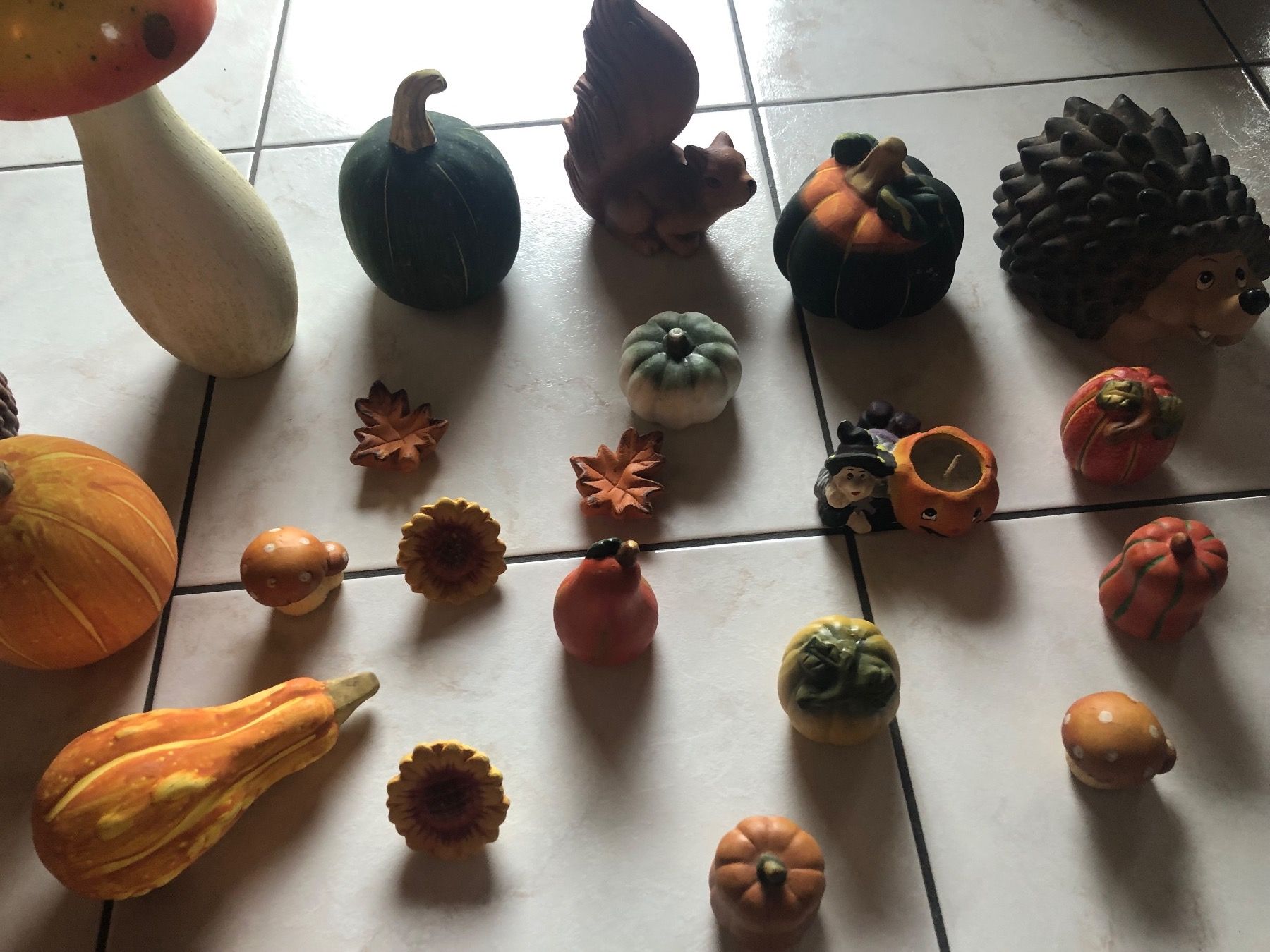 Tutte le decorazioni: Herbstdekoration, mehrteilig aus Ton – Usato da Hallwil venduto da claire70 2