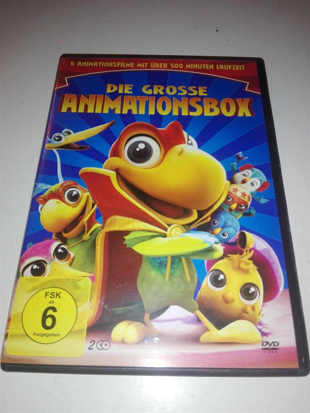 Tutti i DVDs: Die grosse Animationsbox  (6-Trickfilmen) – Usato da St. Gallen venduto da elk2021