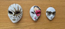 3 Fasnachtsmasken