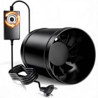 100mm Inline-Rohrventilator Regelbar 221 Rohrlüfter Leiser