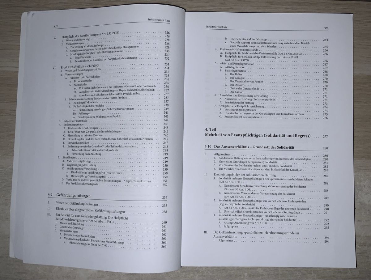 Libri: ausservertragliches Haftpflichtrecht – Usato da Eschenbach SG venduto da someonecake 5