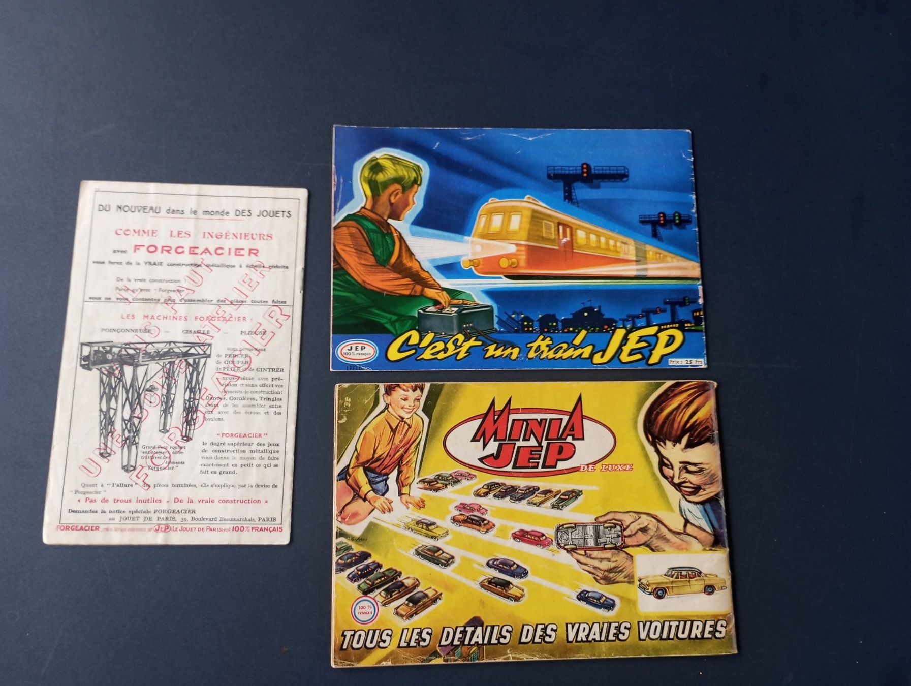 Modelleisenbahnen: 3 x catalogues JEP H0/0 – Gebraucht aus Fontaines NE von waterfoot 1