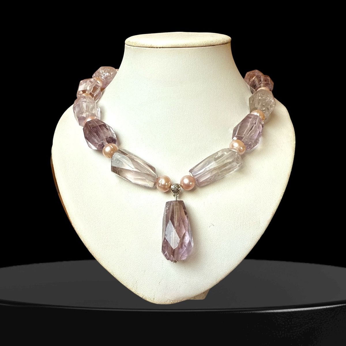 Catenine: Unikat - wunderschöne Amethyst Kette - NEU – Nuovo e nell'imballaggio originale da Basel venduto da Chili007 1