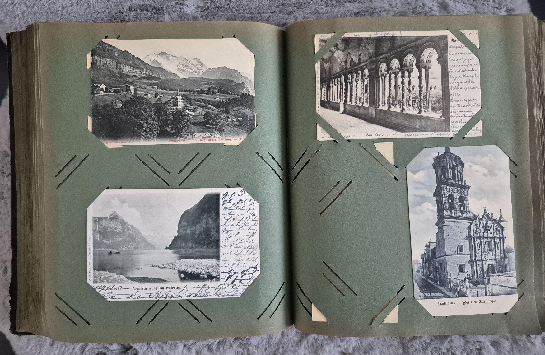 Ansichtskarten: Altes Postkartenalbum  – Gebraucht aus Zürich von Dalema13 6