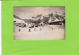 Inner Arosa-Skigelände--belebt
