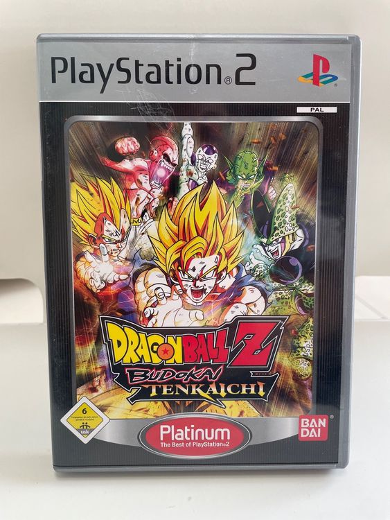 Jeux vidéo GAMES PS2 DRAGONBALLZ-BUDOKAI TENKAICHI - Manuel et mode d'emploi