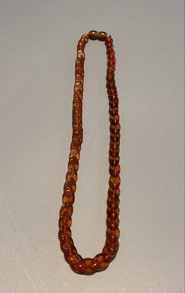 Catenine: Elegante Bernstein Kette – Usato da Bitsch venduto da li_na