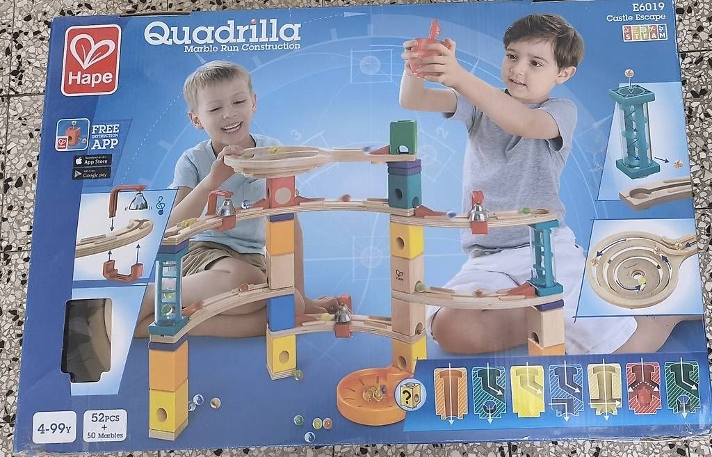 Spiele: 2 Circuits de billes en bois Quadrilla – Gebraucht aus Ecublens VD von mor_lqc5