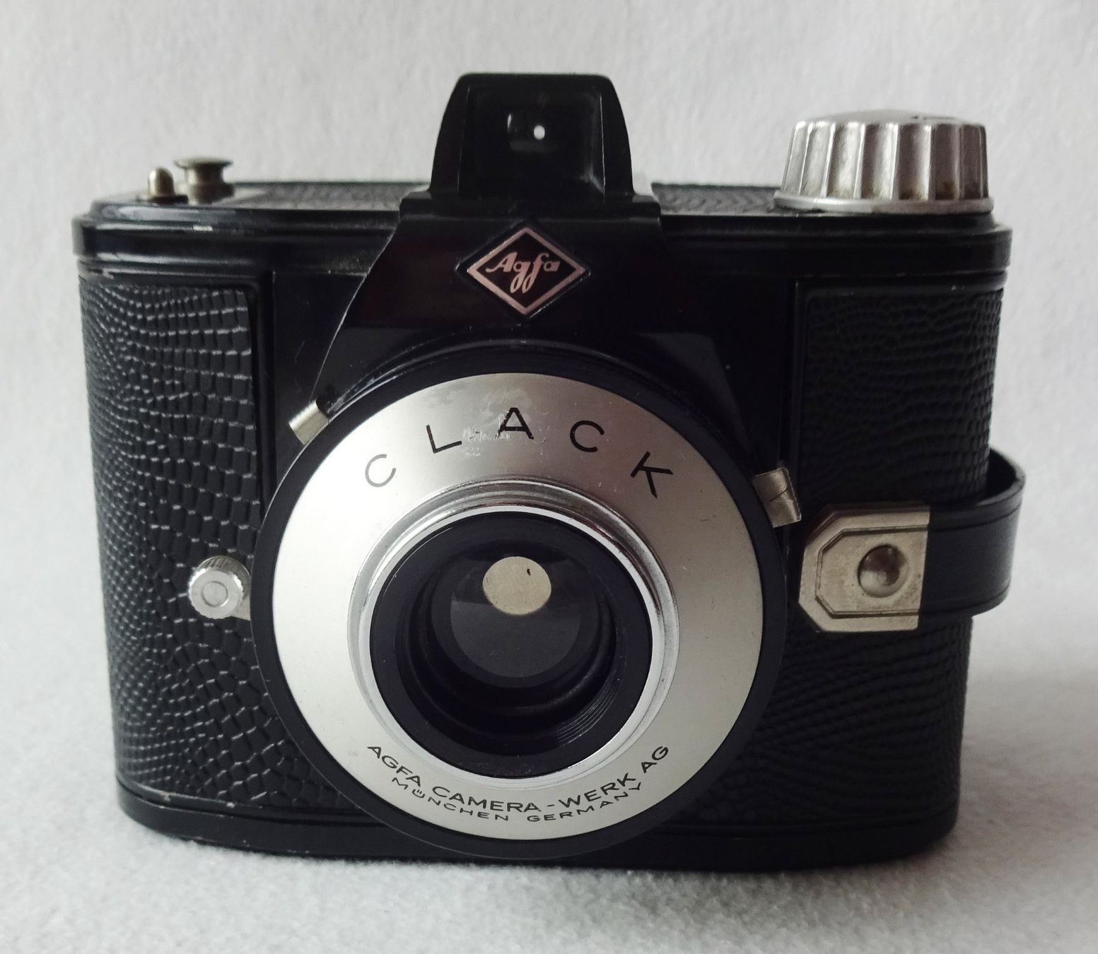 Agfa Kamera: AGFA Clack / Rollfilmkamera ca. 1960 – Gebraucht aus St.Gallen von Paddington11