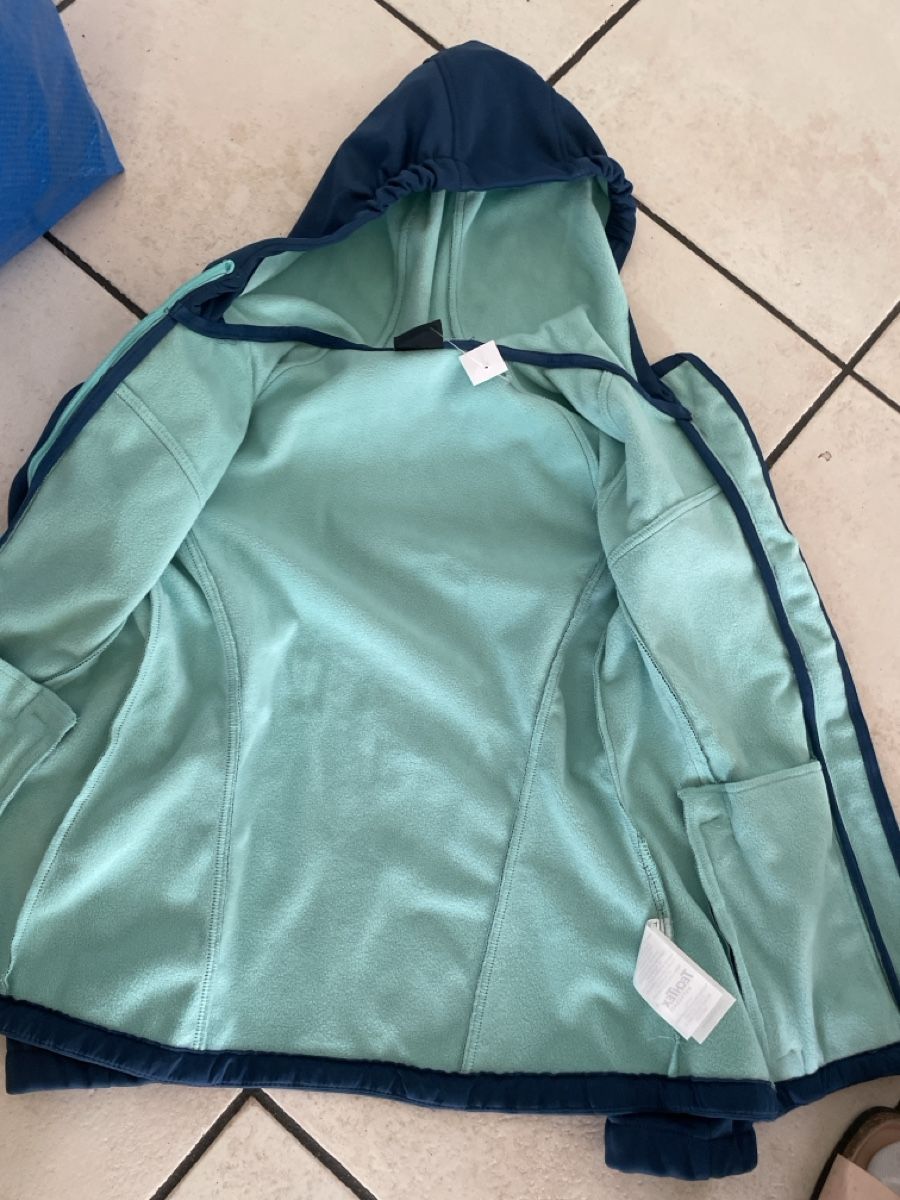 Giacche & Cappotti: Softshell Jacke Mädchen Gr.146/152 blau mint Neu – Nuovo e nell'imballaggio originale da Obergerlafingen venduto da cabo4 2