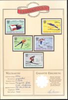 Madagaskar Serie 767-771 ungezähnt Olympische Spiele 1976 **