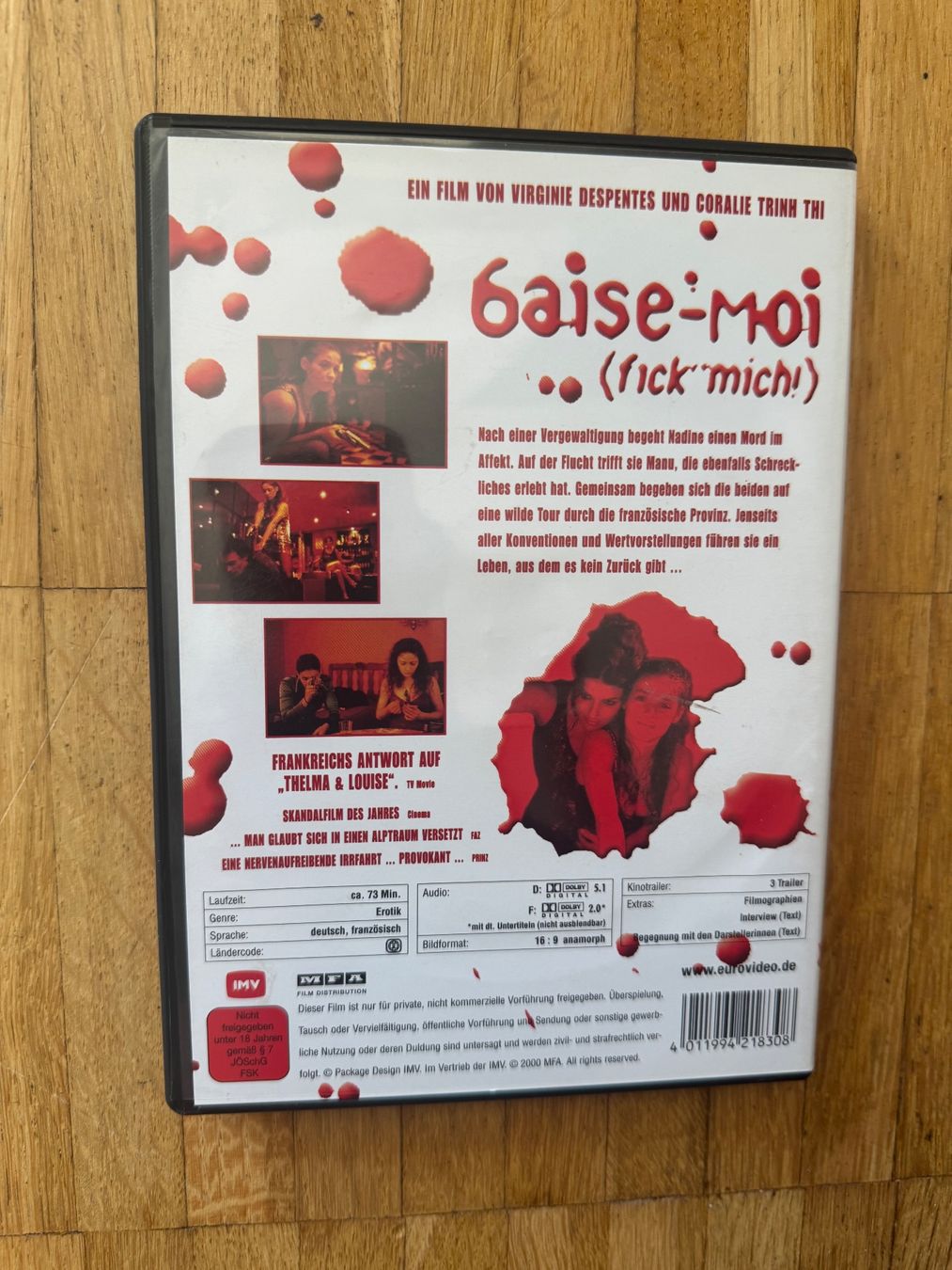Tutti i DVDs: BAISE-MOI. (DVD) – Usato da Basel venduto da san_2qlq 1