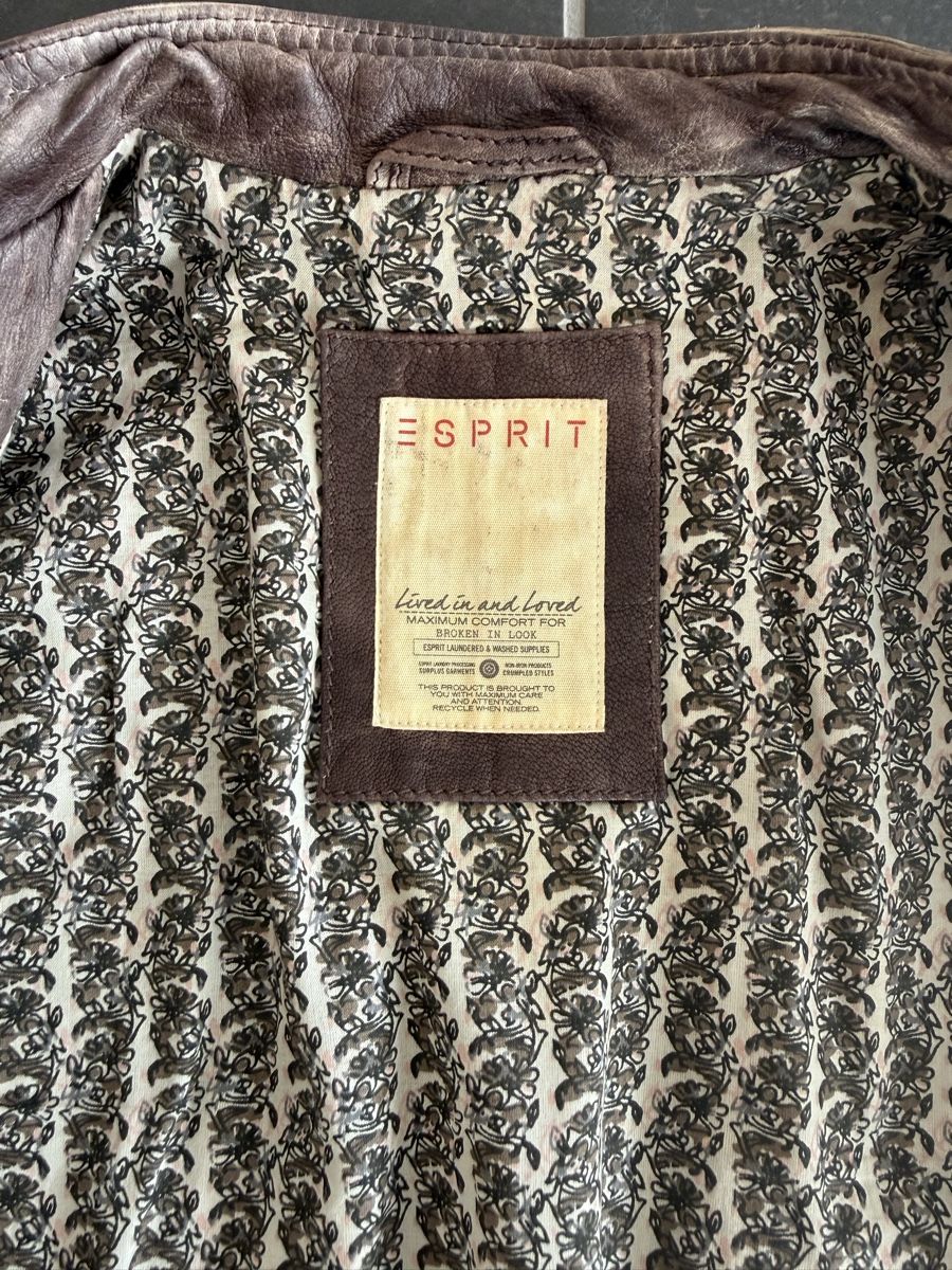 Esprit Jacken: Wunderschöne Lederjacke ESPRIT Vintage Gr. 38 – Gebraucht aus Olsberg von cool4u 2
