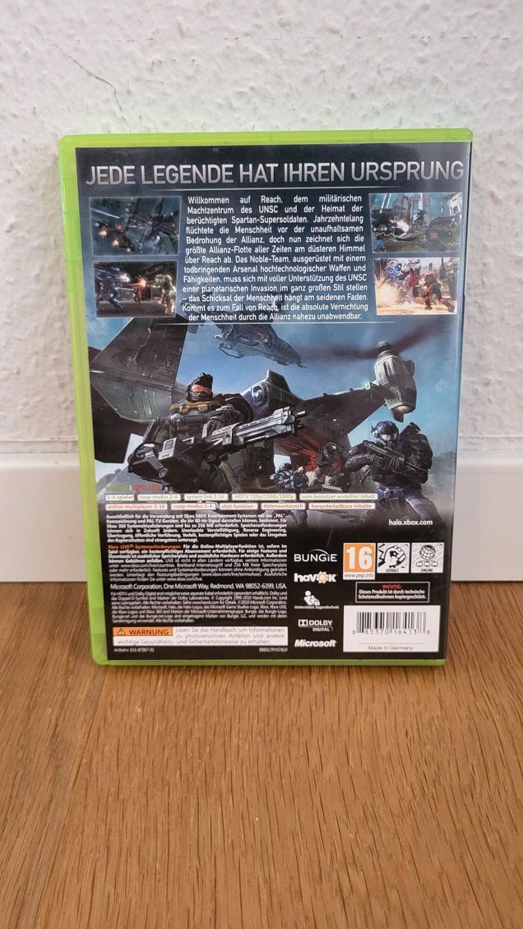 Microsoft Giochi: Xbox 360 - Halo Reach – Usato da Münsingen venduto da DigitaleSpielecke 1