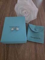 Tiffany & Co. Kugel Ohrringe 925 Silber VERSAND KOSTENLOS
