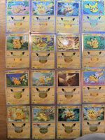 16carte Pikachu 30th