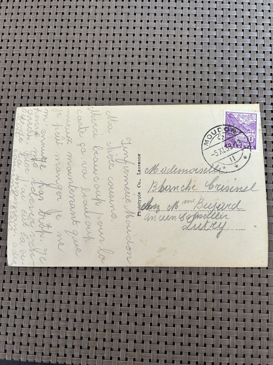 Cartoline postali: Carte postale ancienne de Moudon, Suisse - Collection! – Usato da St-Cierges venduto da Crisi53 1