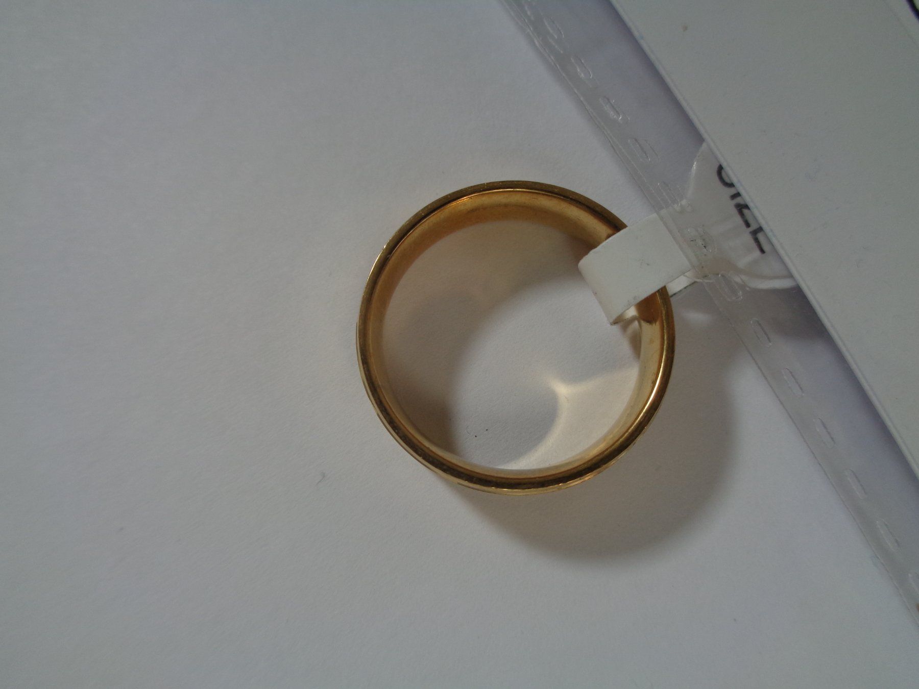 Ringe: Ring Edelstahl gold (57) – Neu und originalverpackt aus Langenbruck von Gumsi 2