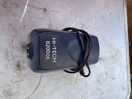 Luftpumpe Hi-Tech 6200cc blau gebraucht guter Zustand