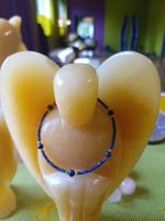 TOP  Qualität Lapislazuli Gold und Vergoldet ganz zart .
