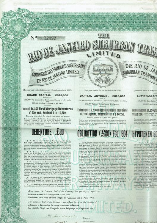 Rio de Janeiro Suburban Tramways Kaufen auf Ricardo