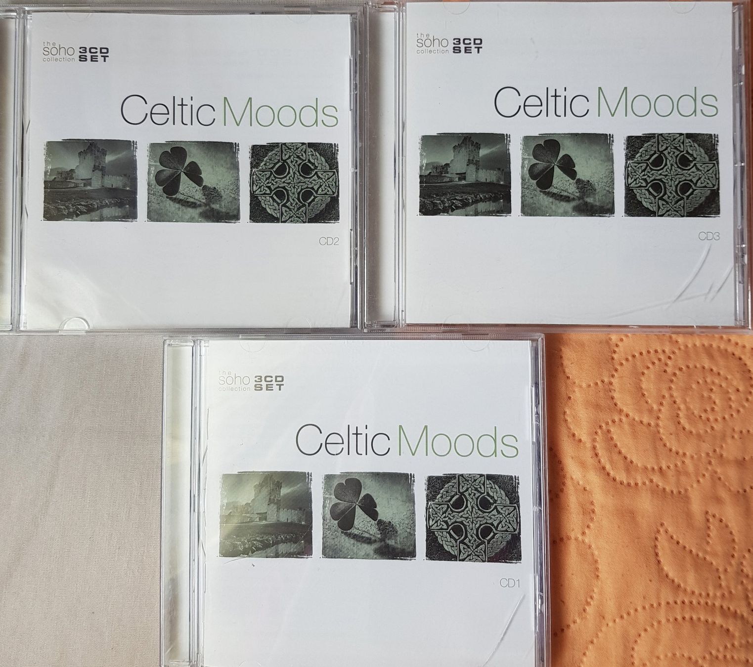 Audiolibri: Hörbuch / 3 Audio CDs: Celtic Moods - soho – Usato da Thun venduto da Shame