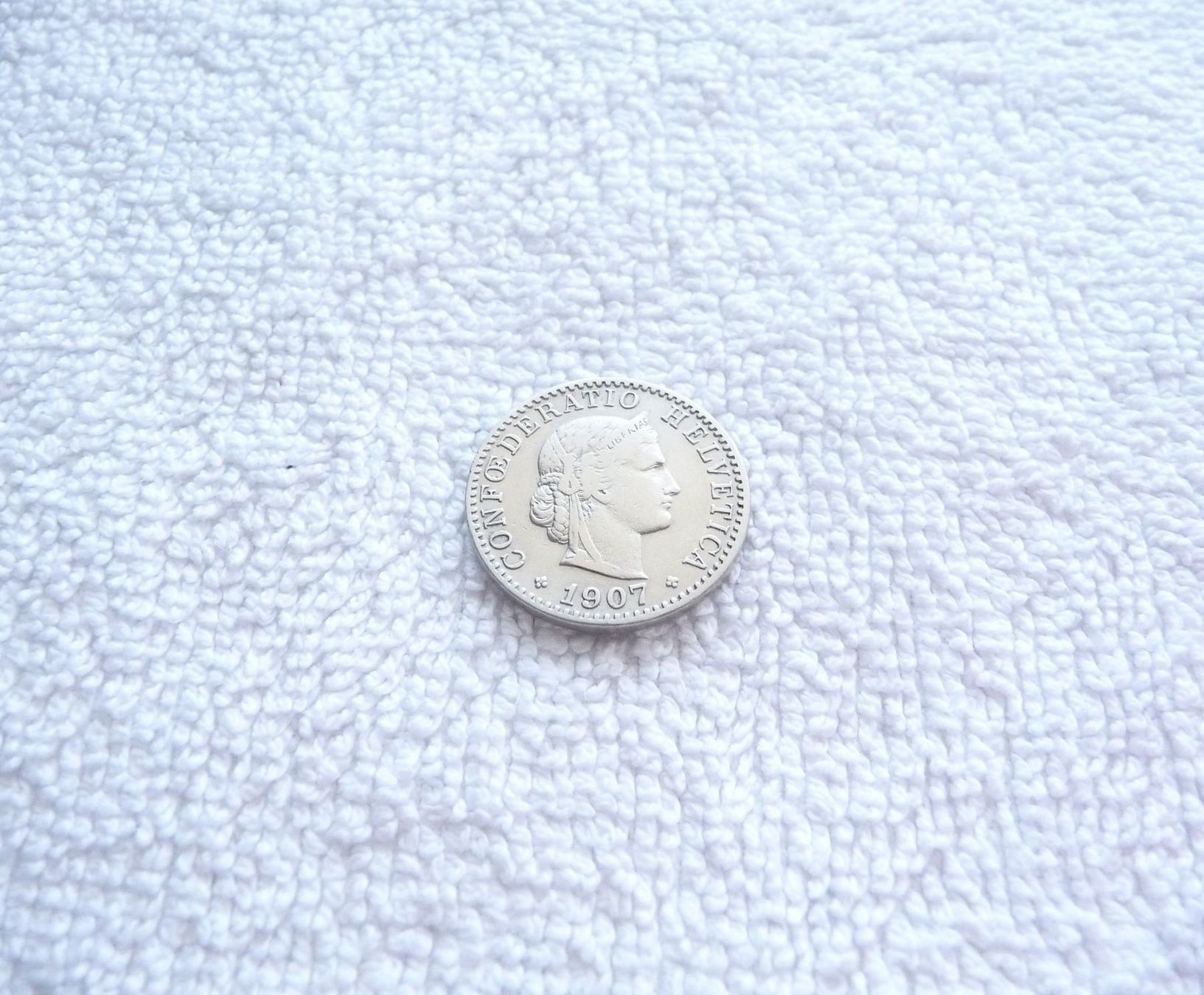 Tutti le monete: 20 centimes/rappen 1907 – Usato da Nyon venduto da Ilmi09