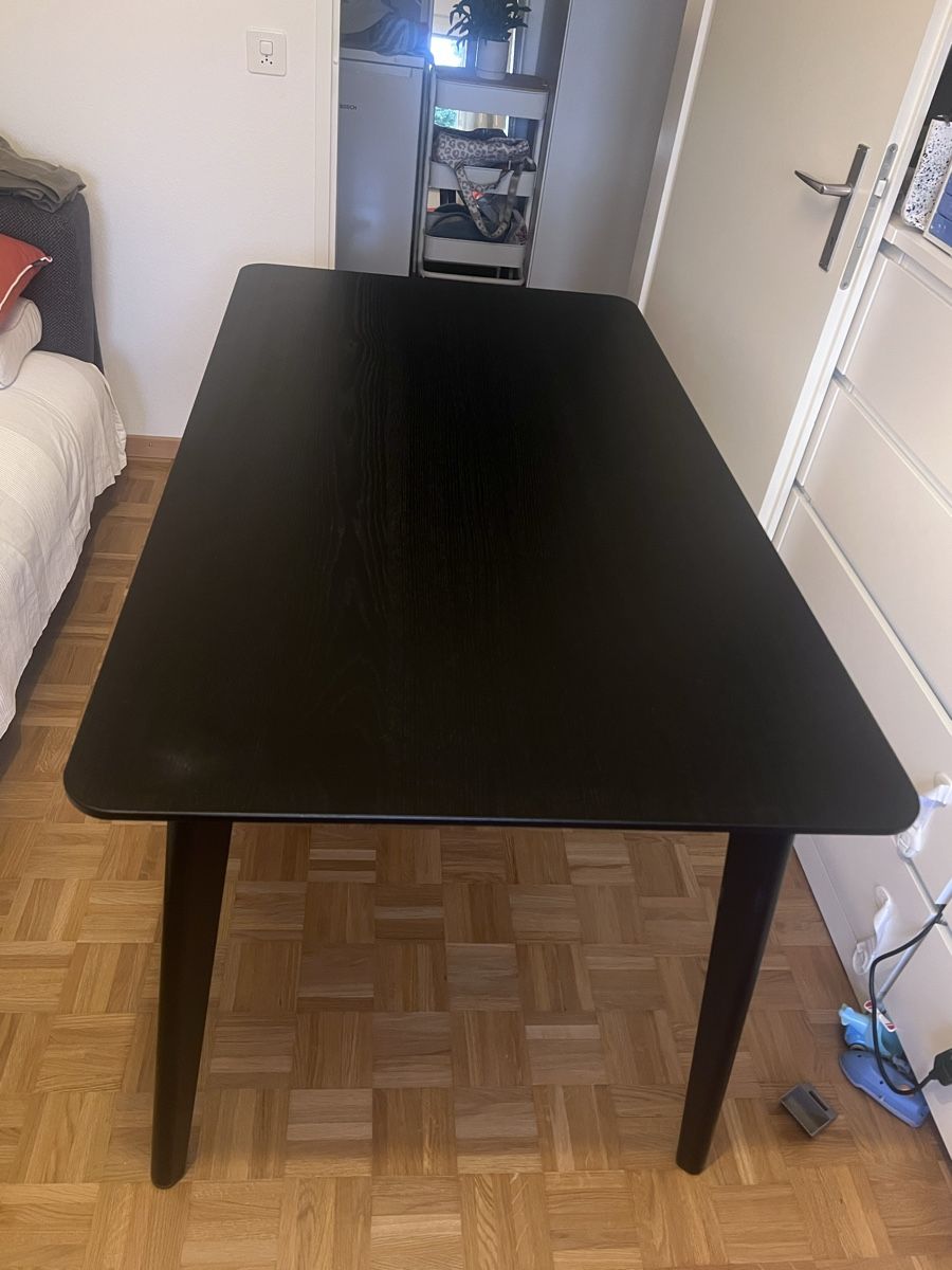 Tavoli: IKEA LISABO Tisch in Schwarz  – Usato da Wädenswil venduto da dai_2bcv 1