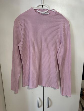 Only Langarmshirt rosa (L)