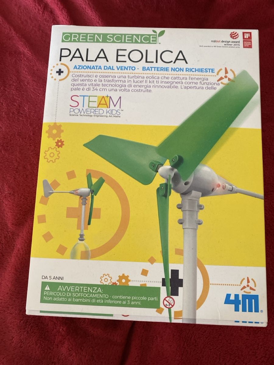 Technics Kit di costruzioni: Green Science PALA EOLICA 4M Windrad-Bausatz - Komplett – Usato da Baden venduto da ric_hp5k