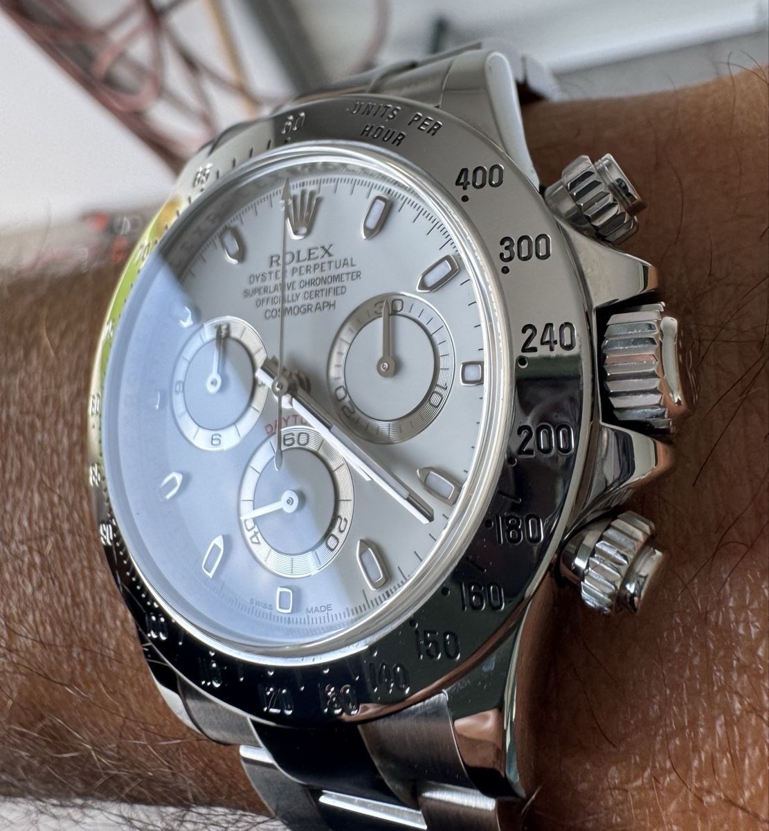 Rolex Montres: Rolex Daytona APH aus 2013 mit Schweizer Papiere – D'occasion à Chur par lucretiawatches 8