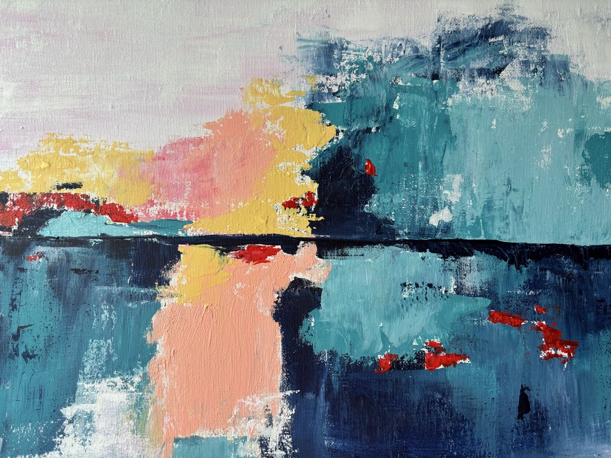 Dipinti: Originales Acrylgemälde, abstrakt – Nuovo (secondo la descrizione) da Cham venduto da Felha 6