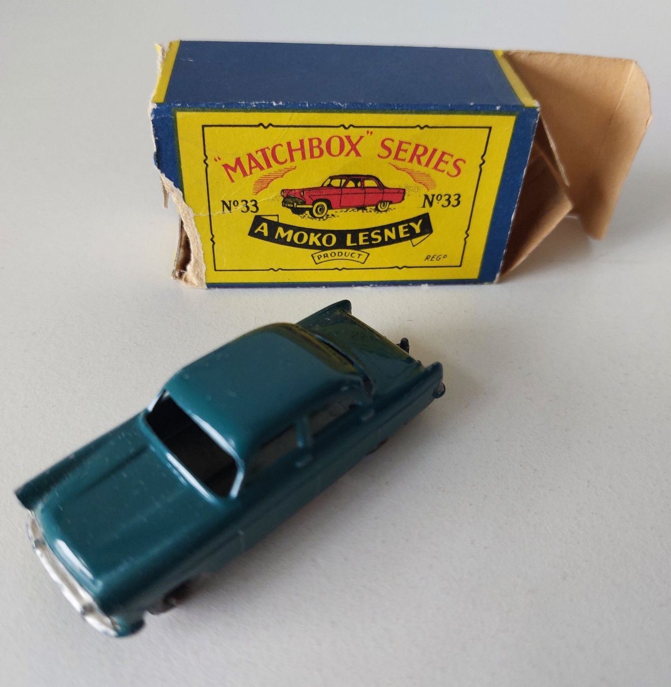 Matchbox Modellini d'auto: Matchbox Lesney Nr. 33A Ford Zodiac – Usato da Schenkon venduto da Elbarto007 1