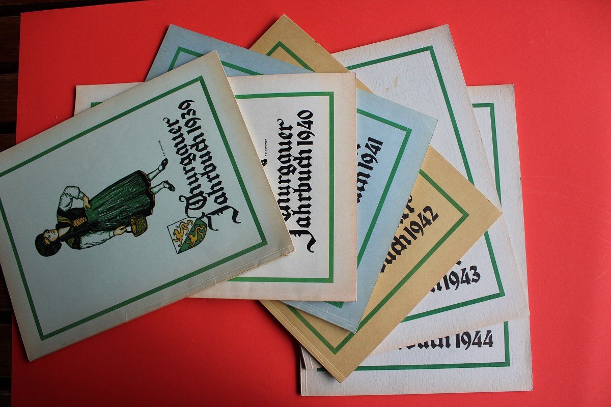 Libri: 6 x Thurgauer Jahrbuch 1939 -1944 – Usato da Wettswil venduto da roma010