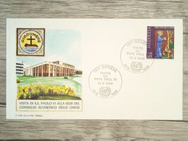 TR89 Enveloppe + Timbre Suisse 1969