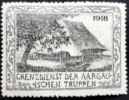 Aargauische Truppen, grösser, 1.WK, Wi 4.Div 34