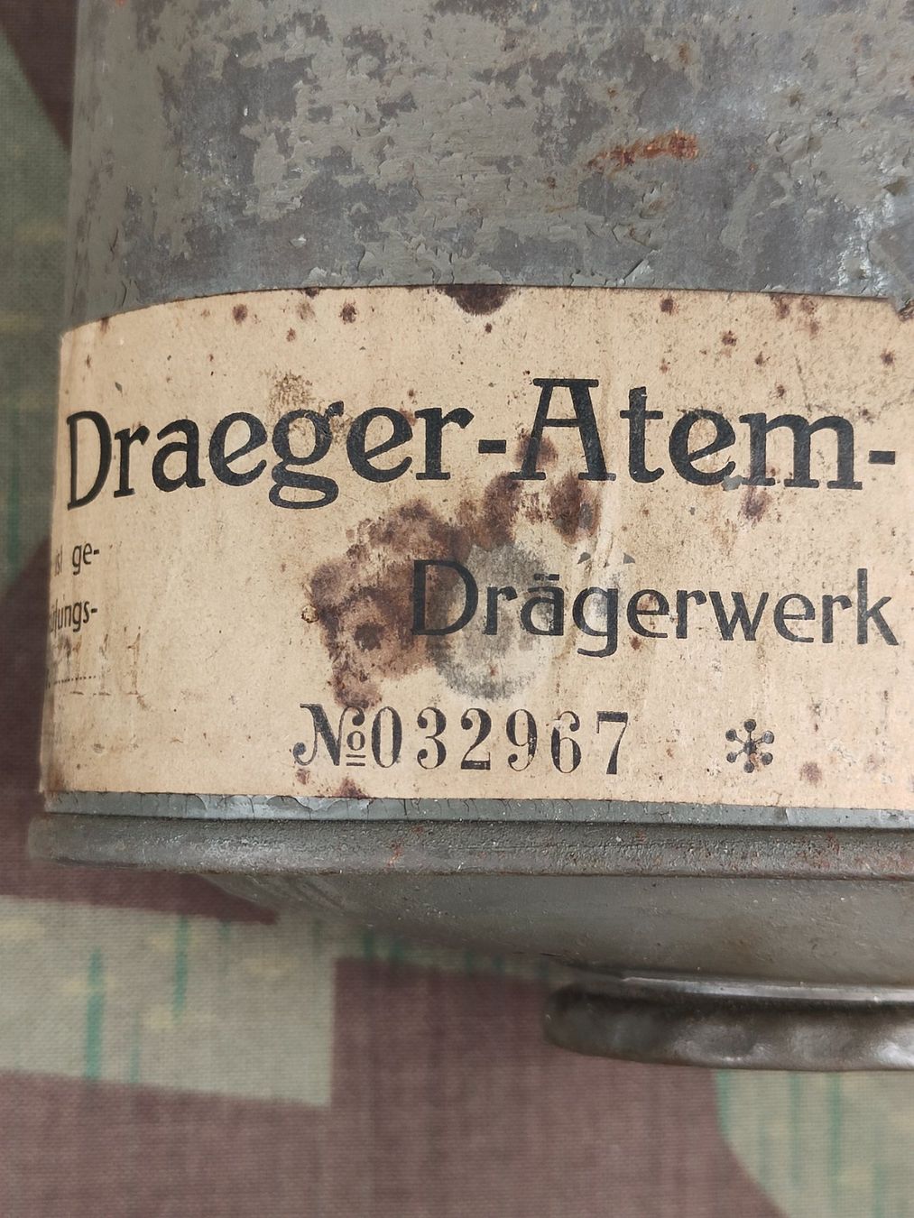 Uniformi: Draeger-Atem-Filter 27 B – Usato da Bauma venduto da SwissMilitaria 4