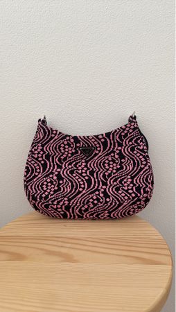 Prada Cleo Tasche in Pink & Schwarz