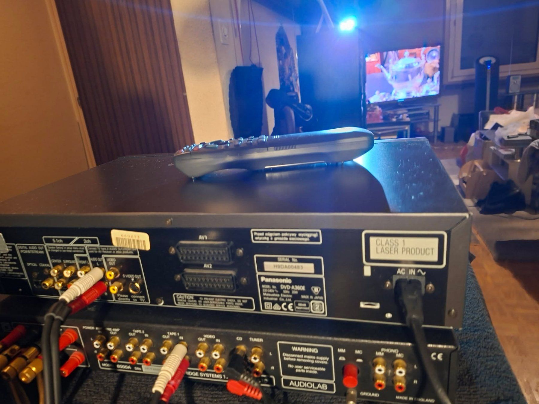Panasonic Aufnahmegeräte: Panasonic DVD-A360E – Gebraucht aus Wittenbach von Nostalgie1965 1
