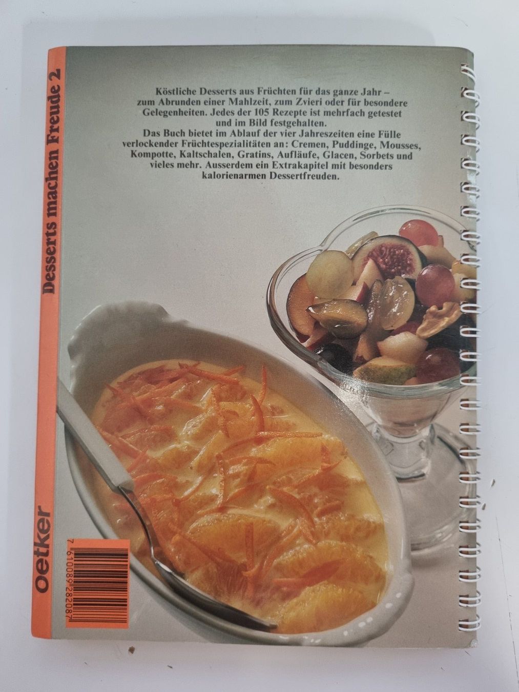 Libri: Oetker Desserts machen Freude - Backbuch – Usato da Wetzikon ZH venduto da Bambiskus 1