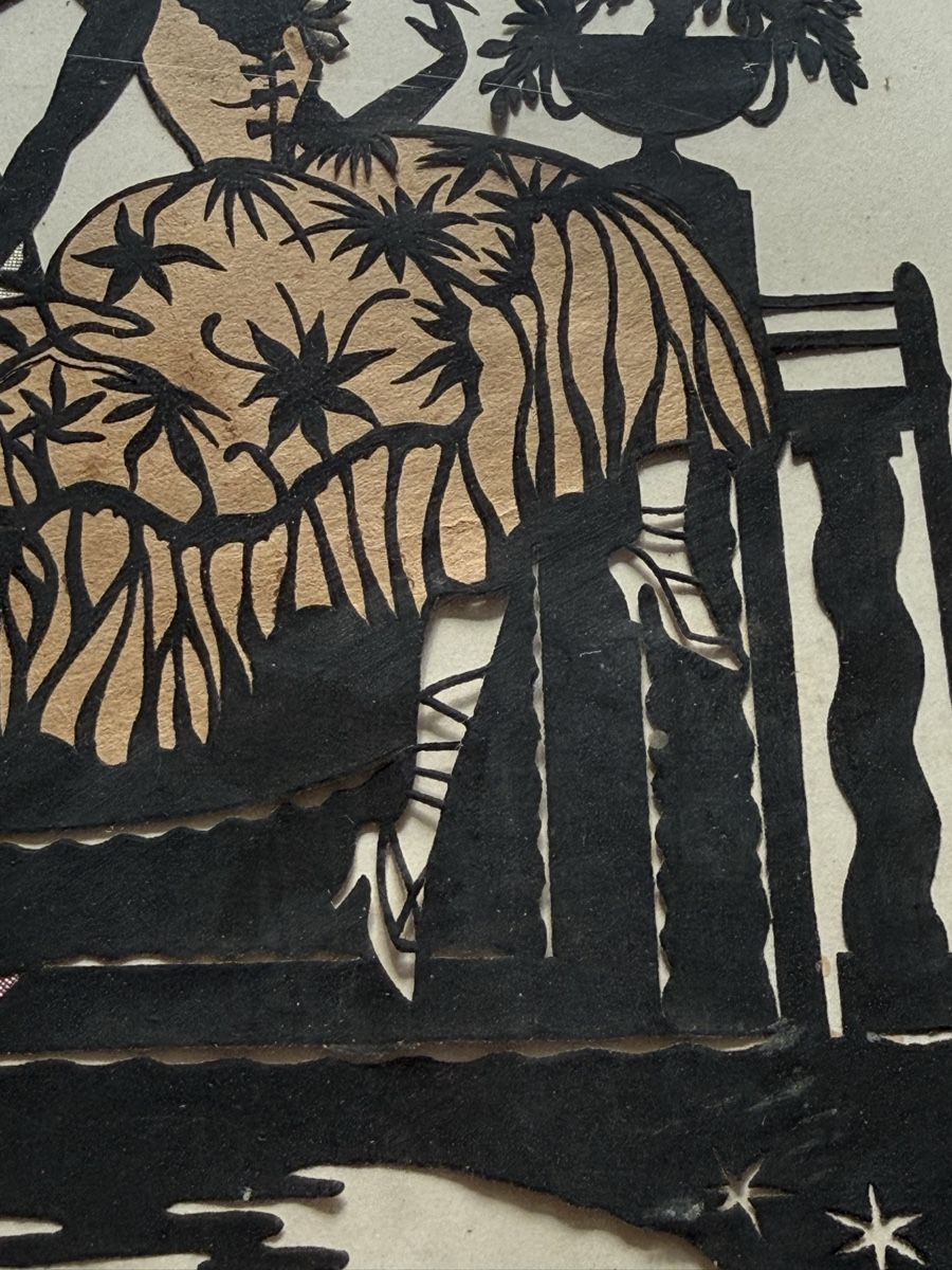 Grafiken & Lithographien: Original Scherenschnitt Art Déco – Gebraucht aus Konolfingen von petzipetz 2