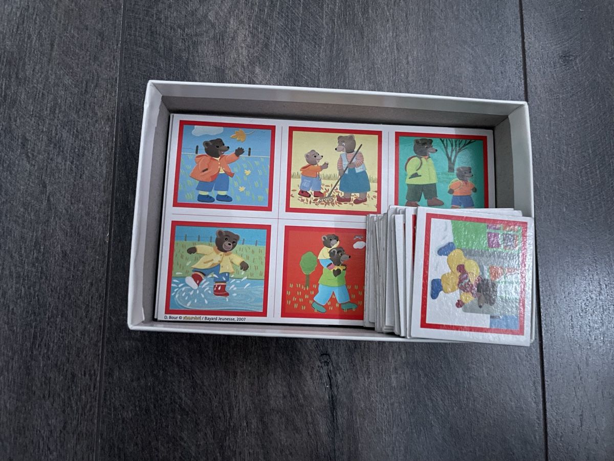 Giochi: Loto petit ours brun – Usato da Dompierre FR venduto da matmath 2