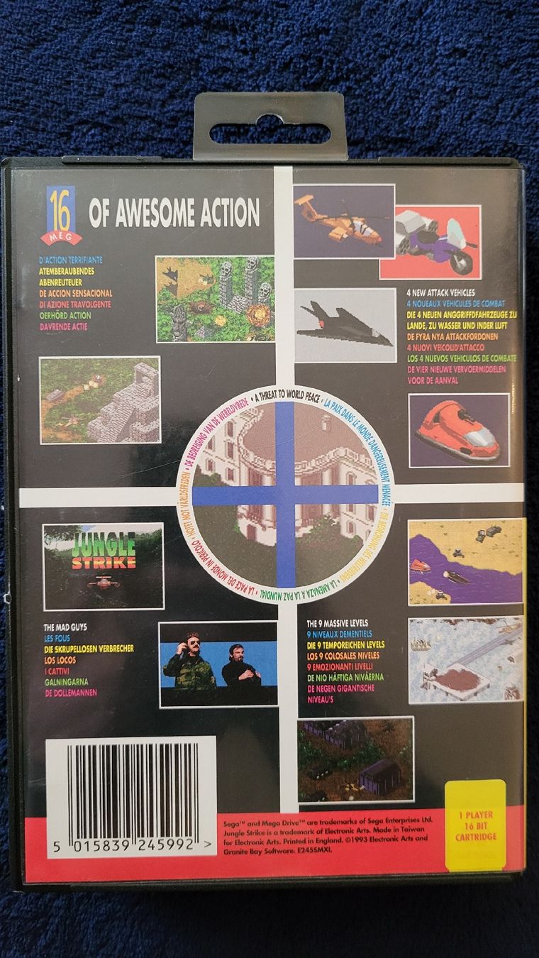 Sega Giochi: Jungle Strike / Sega Mega Drive Spiel Kompl ! – Nuovo (secondo la descrizione) da Biel/Bienne venduto da Retrohr 4