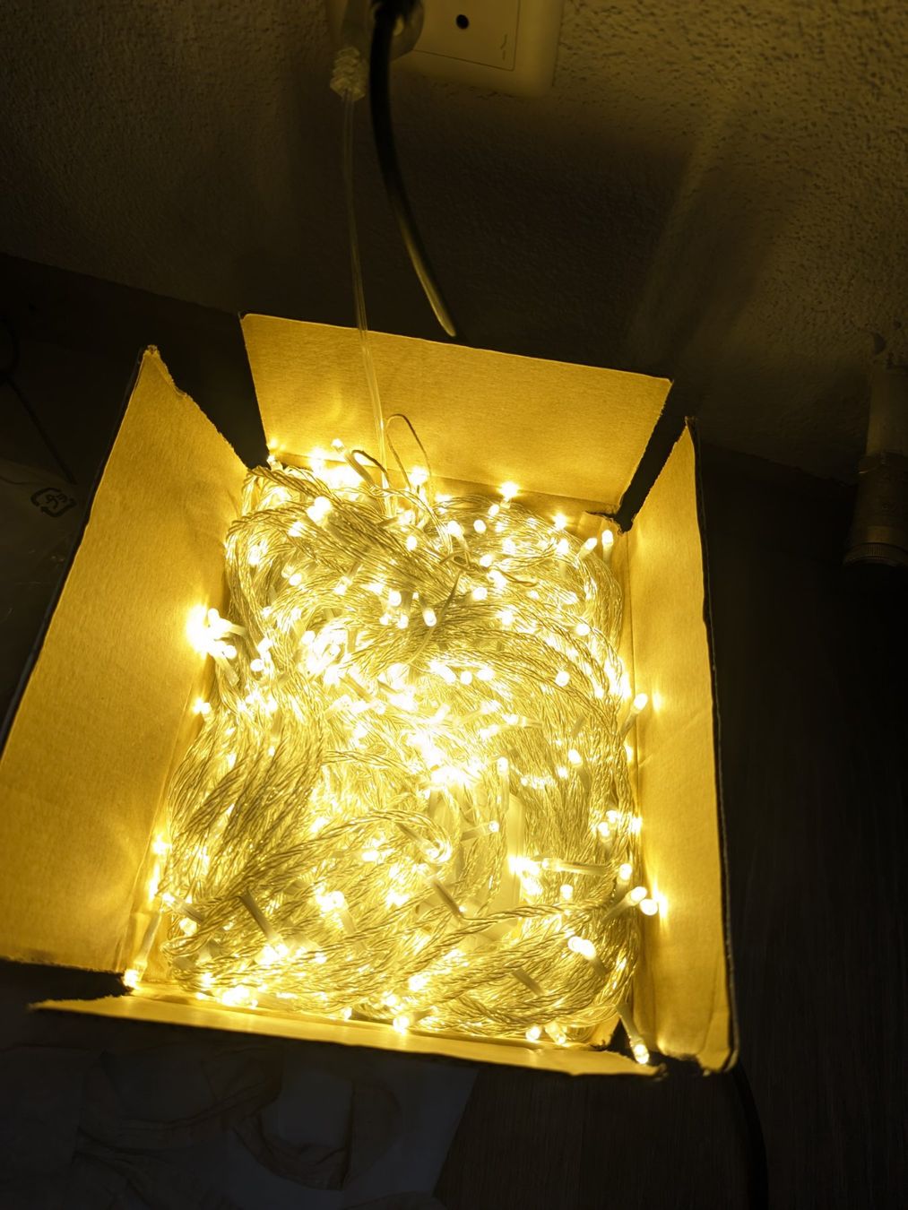 Ghirlande e barre luminose: Lichterkette 100m warmweiss – Usato da Aarau venduto da Sop_vj2h