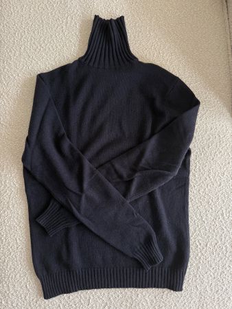 Suitsupply Rollkragenpullover aus Kaschmir in navy, Grösse L