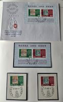 Timbres NABRA 1965 Berne bloc et oblitérés.